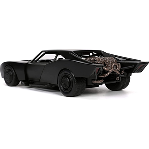 اسباب بازی ماشین فلزی بتموبیل و فیگور فلزی بتمن با مقیاس 1:24 Batman and Batmobile _ماشین اسباب بازی